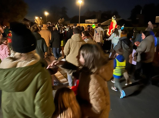 Lampionnenfeest voor Sint Maarten