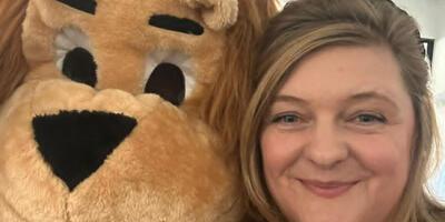 Ook onze "mascotte" kwam langs